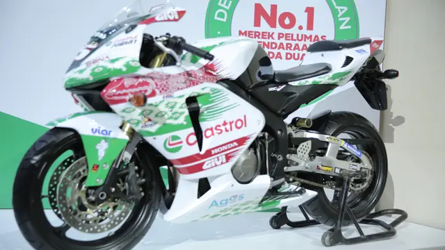 Motor Johann Zarco yang akan dipakai pada MotoGP Mandalika 2024