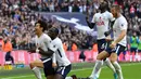 Tottenham Hotspur menjadi pesaing ketat dalam koleksi gol di Premier League. Hingg pekan ke-11 Spurs mencetak 20 gol atau sama dengan raihan Arsenal. (AFP/Ben Stansall)