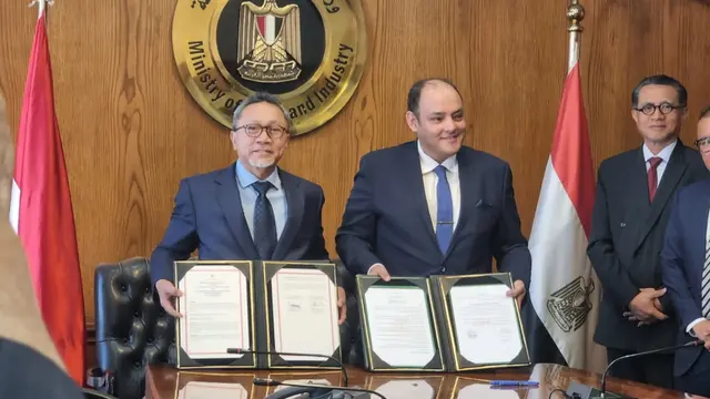 Mendag Zulkifli Hasan Tanda Tangani MoU Pembentukan Joint Trade Committee Indonesia–Mesir 