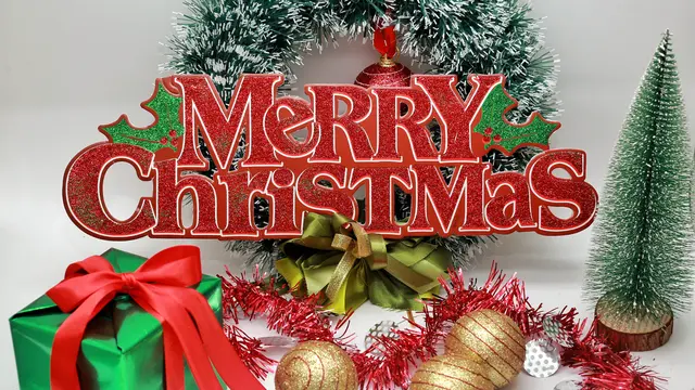 Ilustrasi ucapan natal