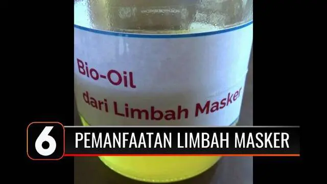 Prihatin dengan banyaknya limbah masker, tim dosen dan mahasiswa UII Yogyakarta mengolah limbah masker menjadi bahan bakar alternatif. Upaya ini bisa menjadi alternatif bahan bakar non fosil yang lebih murah dan ramah lingkungan.