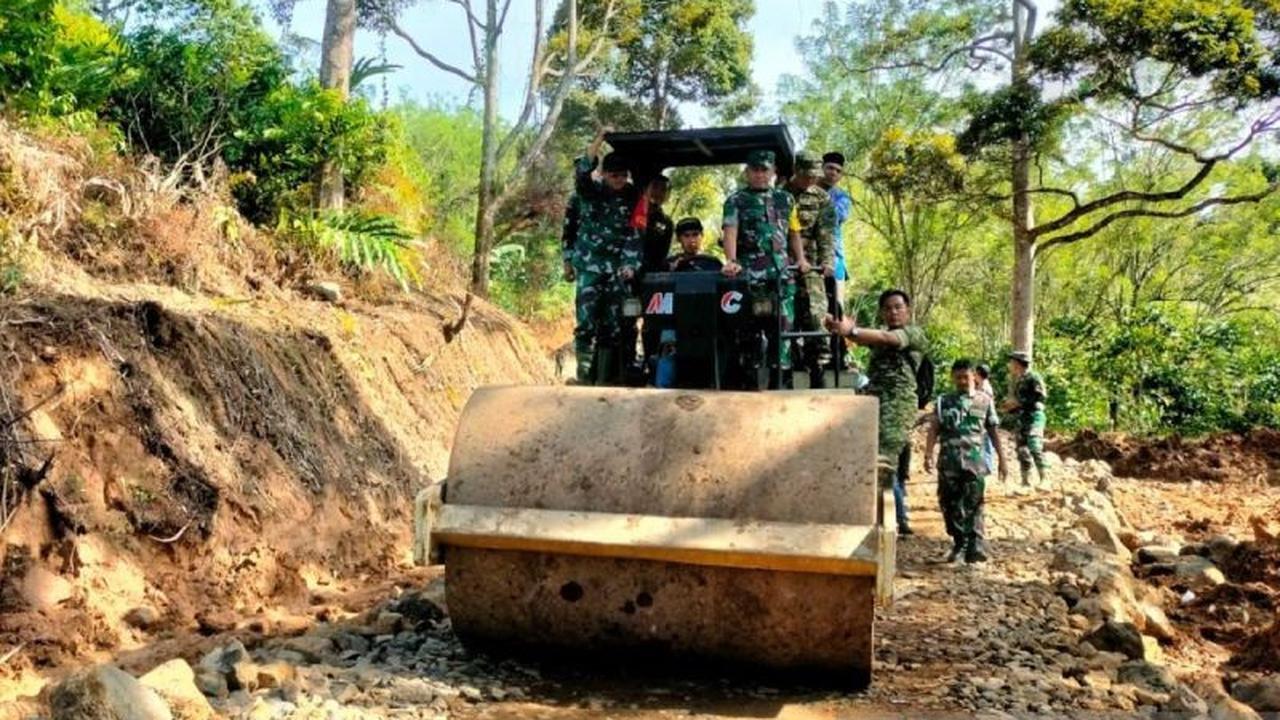 TMMD Rejang Lebong Buka Isolasi, Percepat Distribusi Kopi dan Hasil Tani Warga