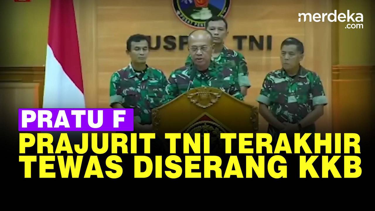 VIDEO: Detik-Detik Kematian Pratu F, Prajurit Terakhir TNI Tewas Diserang KKB Papua