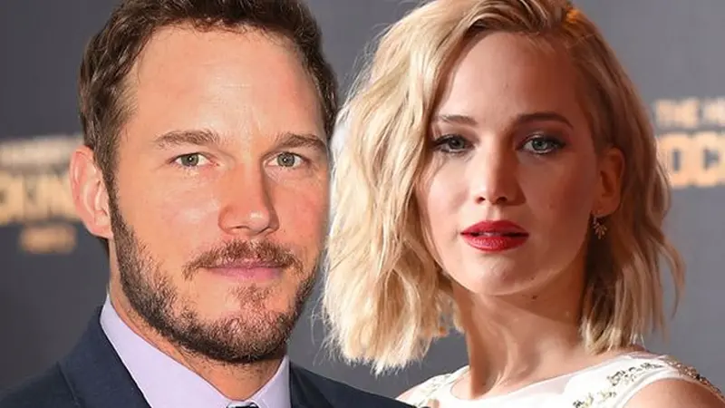 Jennifer Lawrence dan Chris Pratt