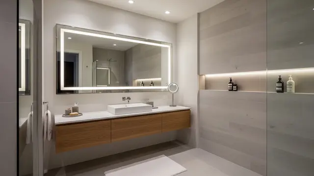 Tips Mendesain Kamar Mandi Kecil/AI Generated