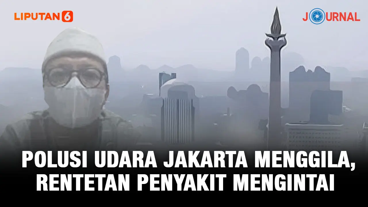 Banner Journal Polusi Jakarta Menggila