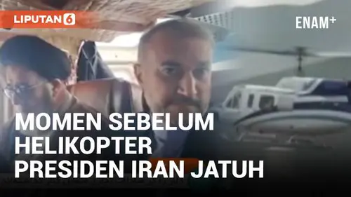 VIDEO: Rekaman Presiden Iran Sebelum Kecelakaan Helikopter