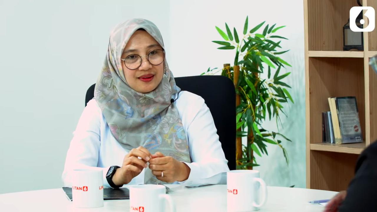 Bupati Banyuwangi, Ipuk Fiestiandani saat berbicara di program Bincang Liputan6. (Istimewa)