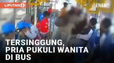 Insiden pemukulan terjadi di angkutan umum di Banjarbaru, Kalimantan Selatan. CCTV merekam detik-detik terjadinya insiden dalam Bus BRT pada Minggu (28/8/2022). Korban seorang wanita berusaha menjauh dari pelaku seorang pria saat duduk di bus. Upaya ...