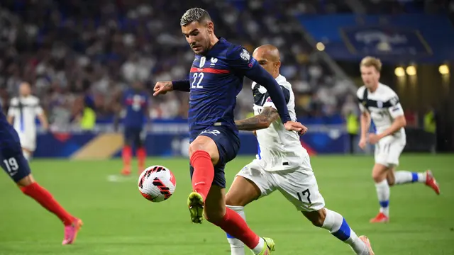 Foto: Antoine Griezmann Borong Dua Gol Kemenangan Prancis atas Finlandia dalam Laga Kualifikasi Piala Dunia 2022