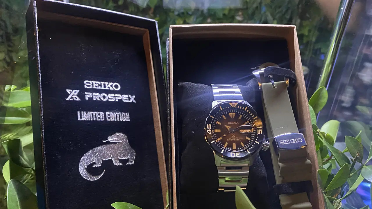 Jam Tangan Seiko Indonesia Terinspirasi Komodo
