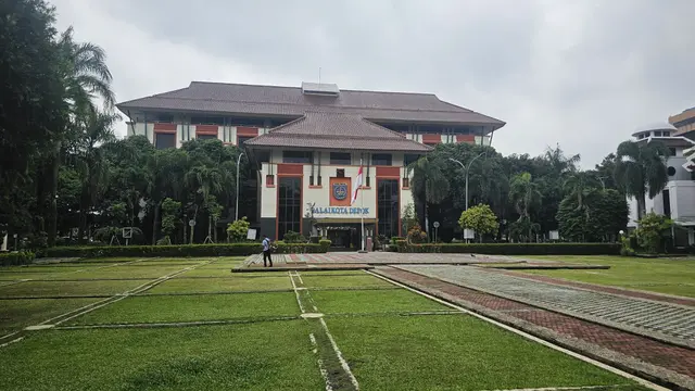 Gedung Balai Kota Pemerintah Kota Depok.