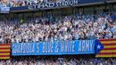 Guardiola begitu emosional hingga meneteskan ketika menjalani laga terakhirnya bersama ManCity. Ia juga berpesan untuk pelatih selanjutnya agar tetap menjadi dirinya sendiri. (AP Photo/Alastair Grant)