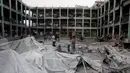 Kementerian Kesehatan Gaza mengatakan bahwa sedikitnya 2.701 orang telah tewas sejak Israel melanjutkan operasinya di Gaza sejak 18 Maret 2025 lalu. (Bashar TALEB/AFP)