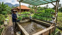 10 Cara Membuat Kolam Lele yang Bisa Menghasilkan Sayuran Juga, Mudah Dicoba