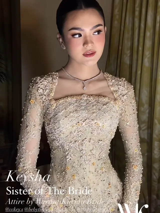 Tampilan Cut Keysha Adik Beby Tsabina.