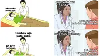 Meme berobat ke dokter (Sumber: Instagram/duhreceh)