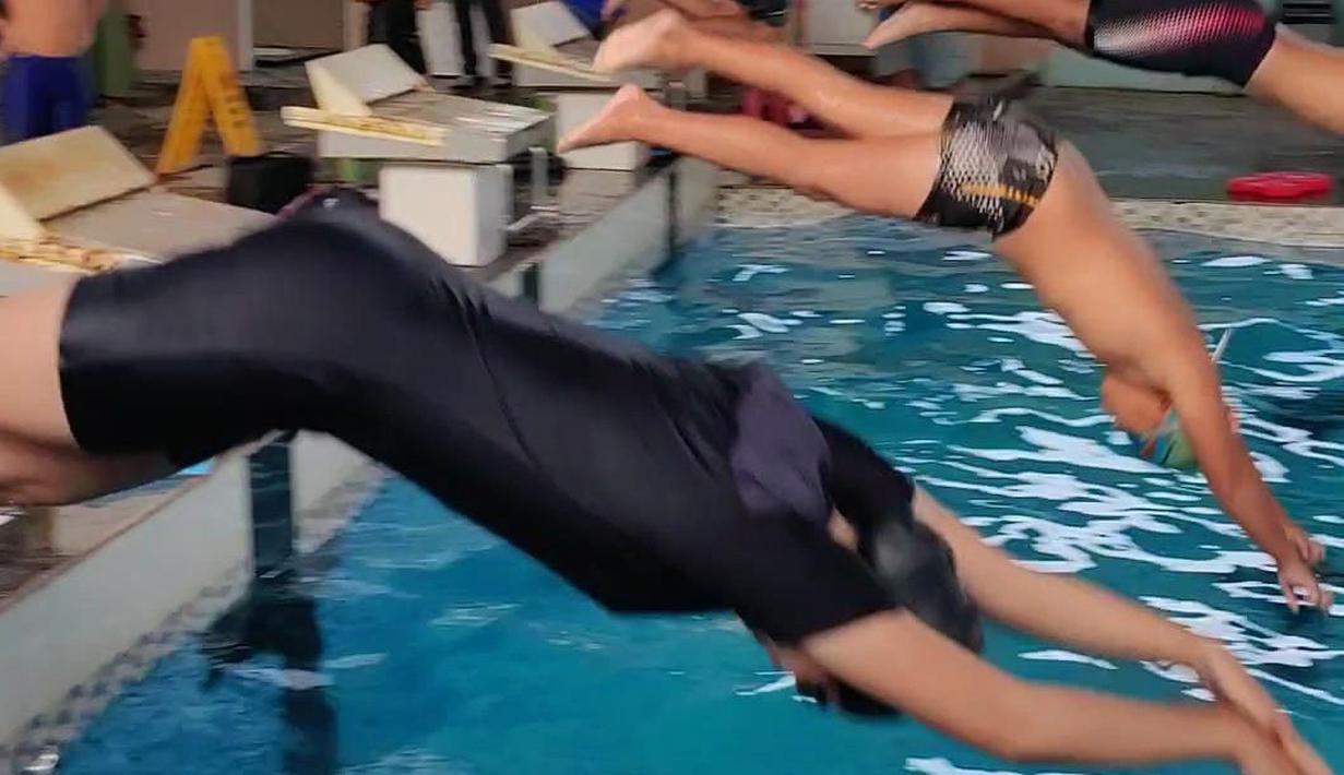 Setelah itu, Ketum KONI Pusat melanjutkan perhelatannya menuju ke Fath Swim, tempat latihan renang milik pribadi yang mendukung pembinaan atlet. (Dok. KONI)