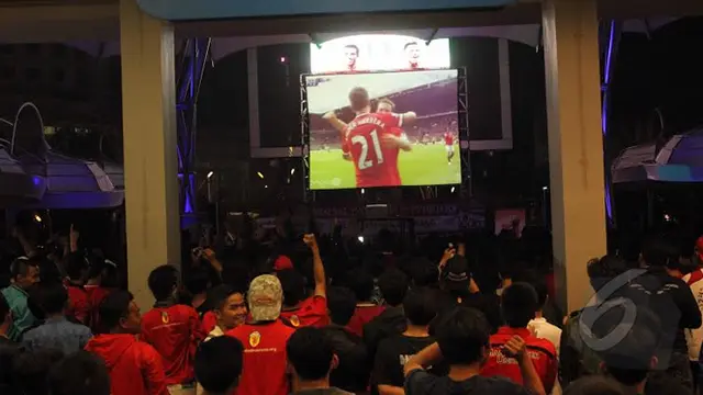Nobar MU vs Arsenal Bersama Kratingdaeng