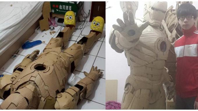 Cara Membuat Kostum Robot Dari Kardus  Bekas Kreatifitas 