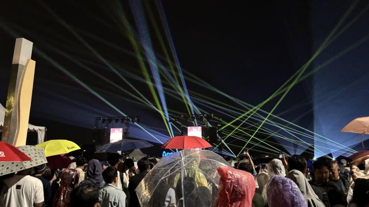 Malam Tahun Baru 2026: Ribuan Drone Gagal Mengudara di Ancol Akibat Cuaca Buruk