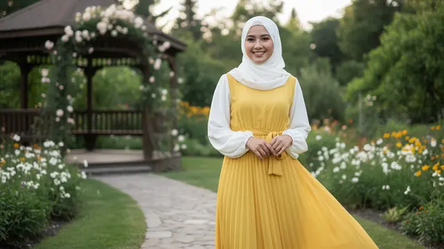 Jangan Salah Pilih! Tips Menentukan Warna Hijab Agar Wajah Cerah Tanpa Filter