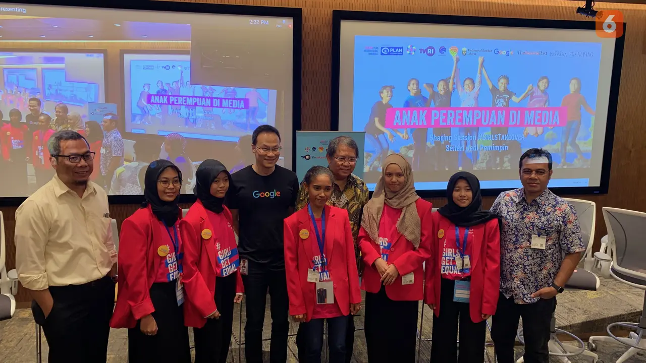 Ingin Ubah Representasi Perempuan di Media, Lima Anak Perempuan Indonesia Ambil Alih Posisi Petinggi