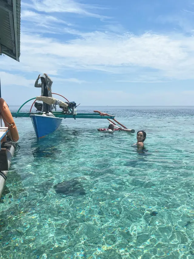 Curi Perhatian, Ini 6 Potret Gisel Diving di Parigi Moutong yang Tuai Sorotan