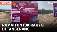 Sambil Ngaduk Semen, Maruarar Sirait Resmikan Pembangunan Rumah Untuk Rakyat