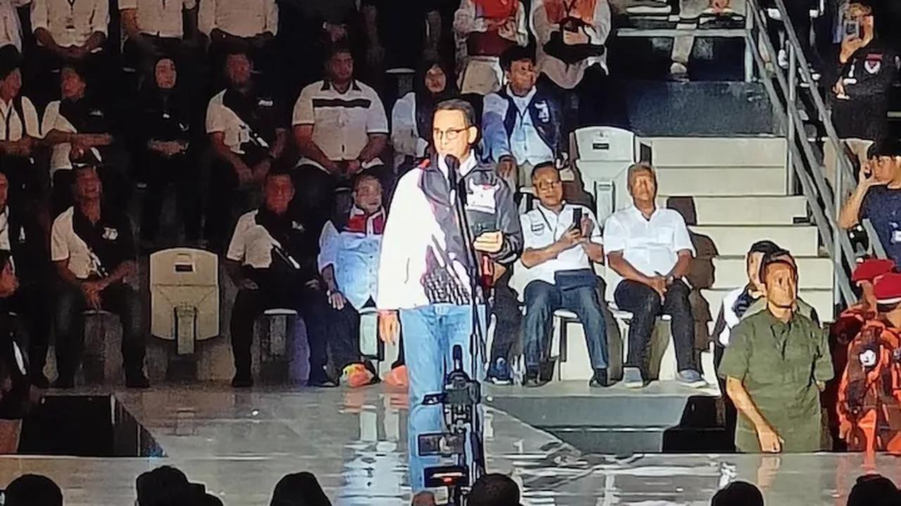 Anies di Depan Relawan: Kita Ingin Membuat Masyarakat Merasakan Kemerdekaan yang Sesungguhnya