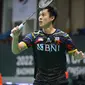 Tunggal putra Indonesia, Shesar Hiren Rhustavito, berhasil menumbangkan bintang India, Lakshya Sen, dengan dua gim langsung 22-20, 21-9, pada babak 16 besar turnamen bulutangkis Korea Terbuka 2022. (dok. PBSI)