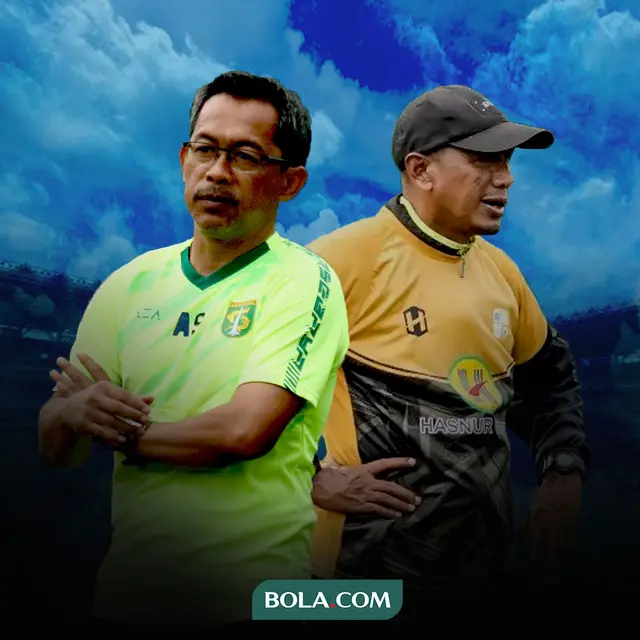 Ilustrasi - Rahmad Darmawan Vs Aji Santoso