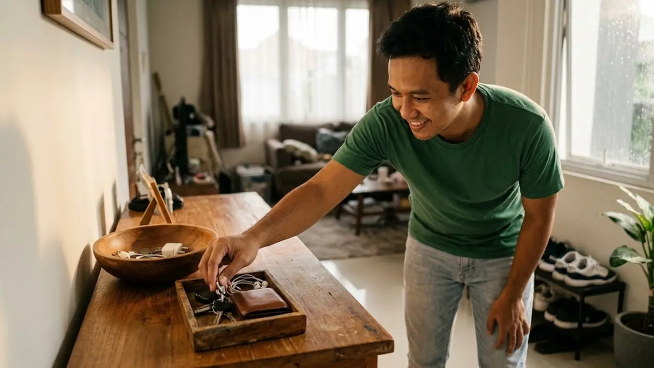 Ciri Orang yang Selalu Menaruh Barang di Tempat yang Sama Menurut Psikologi