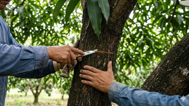 Cara Merangsang Pohon Mangga yang Minim Buah (Foto: Gemini AI)