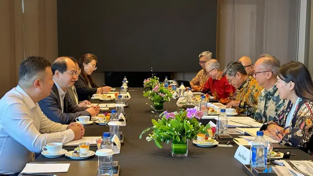 Kunjungan kerja Menteri Perindustrian Agus Gumiwang Kartasasmita ke Tiongkok. (Foto: Kementerian Perindustrian)