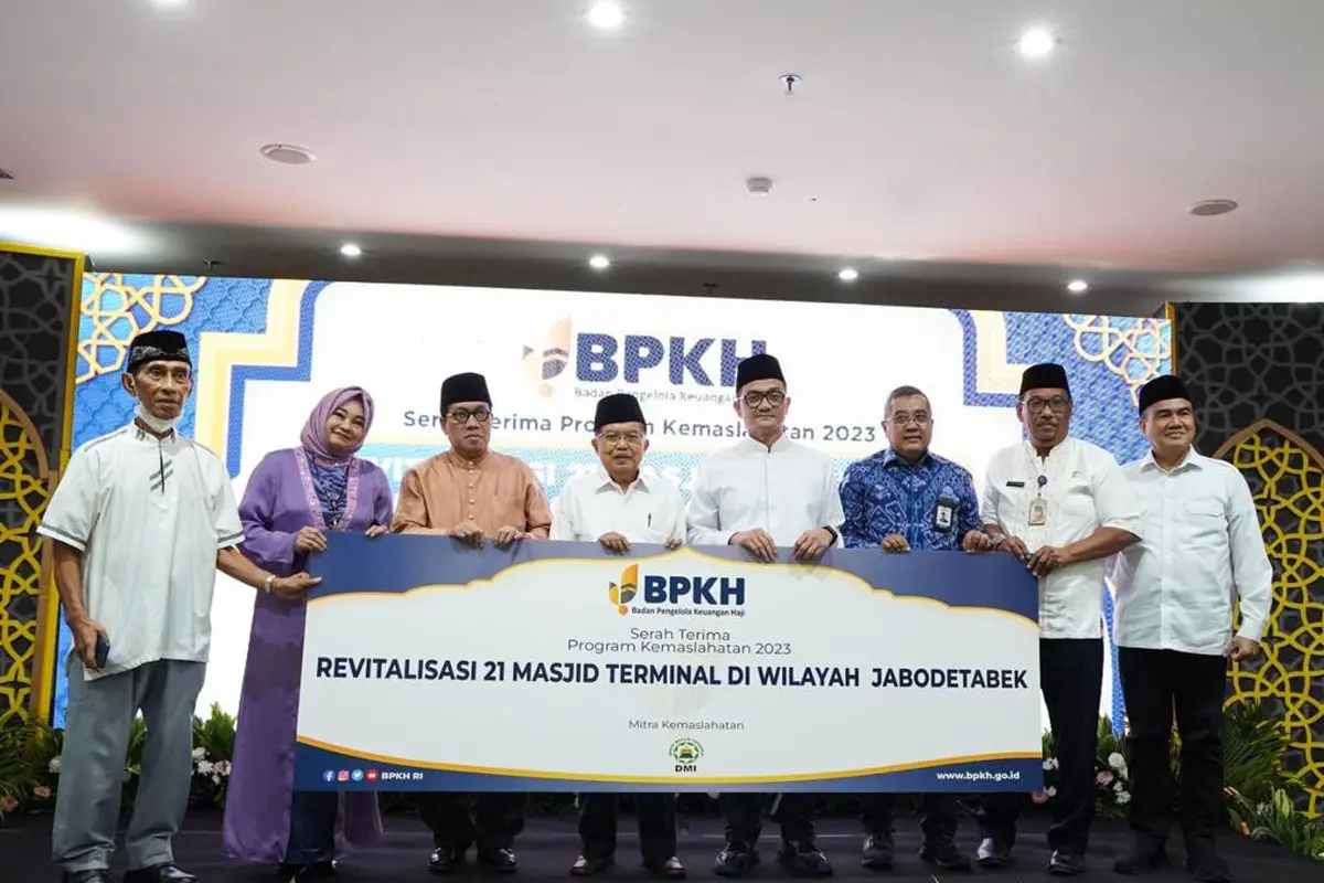 Badan Pengelola Keuangan Haji (BPKH) menggandeng Dewan Masjid Indonesia (DMI) melakukan revitalisasi terhadap 21 masjid dan mushollah di semua terminal yang ada di Seluruh Jabodetabek (Istimewa)