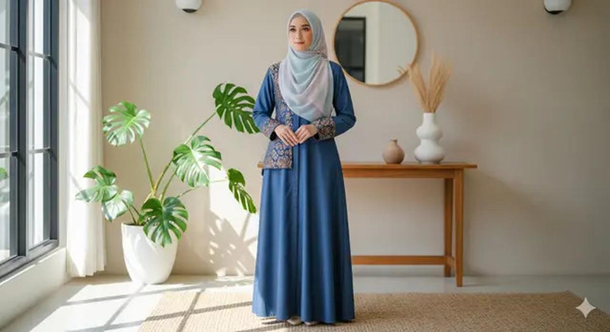 7 Model Gamis Jeans Kekinian 2025, Tren Gaya Kasual Modern untuk Semua Usia