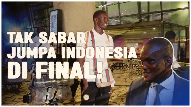 Cover Berita Video dengan judul "Timnas Senegal Tak Sabar Bermain di Piala Dunia U-17, Berharap Bertemu Indonesia di Babak Final"