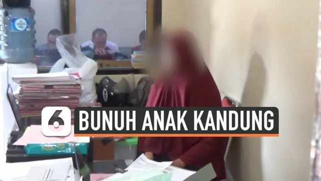 Polres Tasikmalaya tangkap seorang perempuan yang diduga tega bunuh anak kandungnya sendiri.