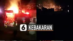 Si Jago Merah melahap tempat penggilingan beras KUD di Kabupaten Garut. Tidak ada korban jiwa dan luka akibat kejadian ini.