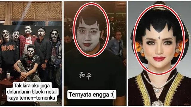 Potret Cowok Saat Didandani ala Cewek Ini Kocak Abis