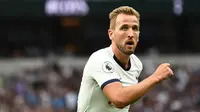 Ketajaman Harry Kane yang sudah teruji di Premier League dalam beberapa tahun terakhir menjadikannya sebagai incaran klub-klub raksasa Eropa. Salah satunya Manchester United. (AFP/Daniel Leal-Olivas)