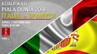 Kualifikasi Piala Dunia 2018_Italia Vs Spanyol (Bola.com/Adreanus Titus)