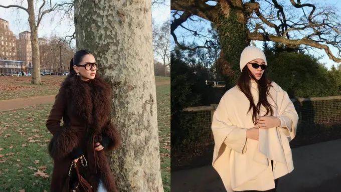 Potret Bumil Stylish Alyssa Daguise Jadi Madam Chanel Saat Liburan di London