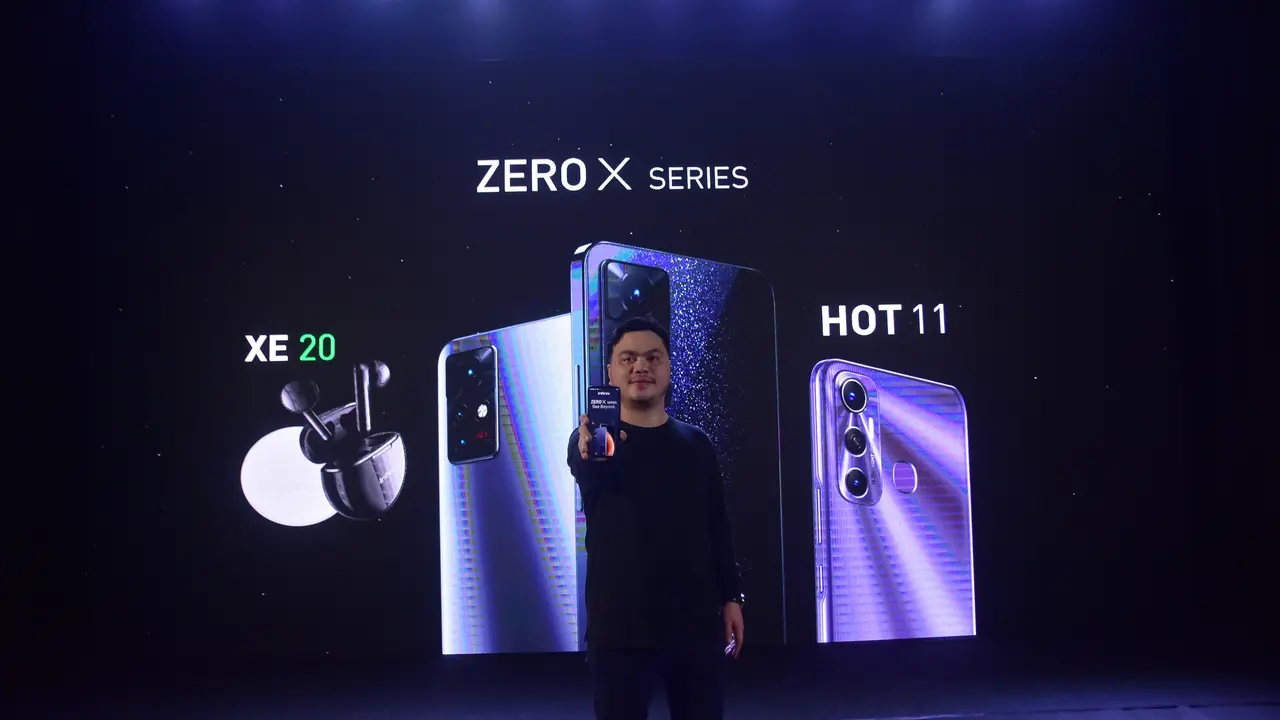 Sergio Ticoalu, Country Marketing Manager Infinix dalam peluncuran Infinix Zero X Series (Dok. Infinix)