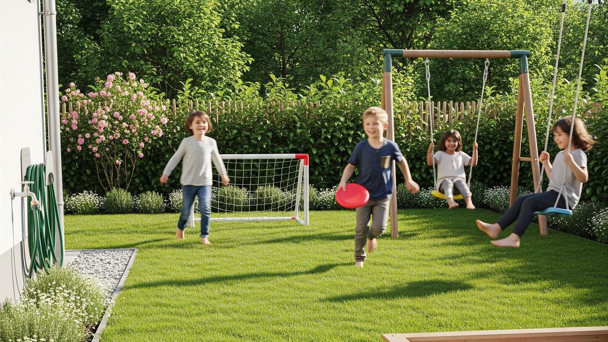 8 Desain Halaman Belakang Rumah Jadi Area Bermain Anak, Aman dan Edukatif