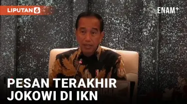 Jokowi Pimpin Sidang Kabinet Terakhir di IKN