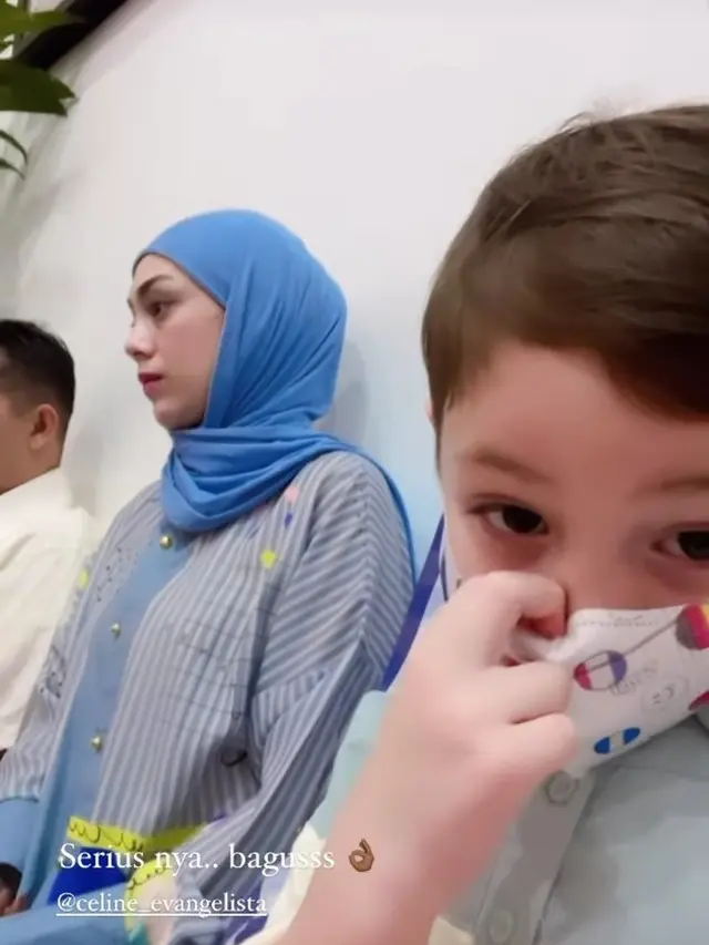 6 Momen Ulang Tahun Celine Evangelista Ke-30, Bareng Anak Yatim dan Pakai Hijab