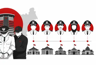 Infografis Daftar Terbaru Bupati di Jateng Ditangkap KPK. (Liputan6.com/ Djoko Poerwanto).