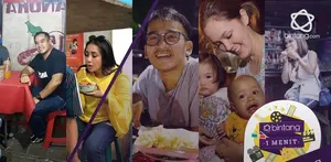 Lima pesohor ini kaya dan terkenal, tapi tak malu jajan di pinggir jalan.